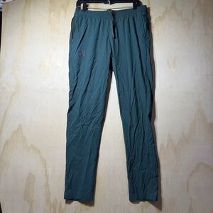 Hurley Men’s Green Lightweight Jogger Pants Stretch Elastic Waist Medium